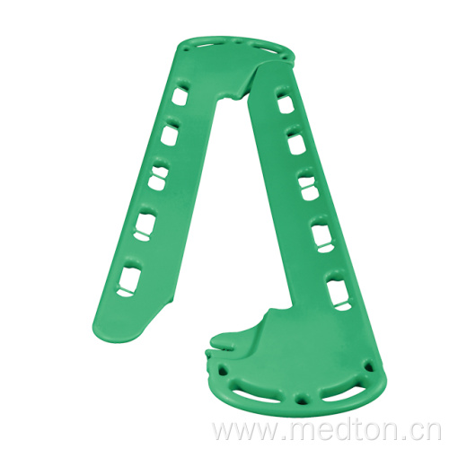 Medical Plastic Spade Stretcher For Rescue